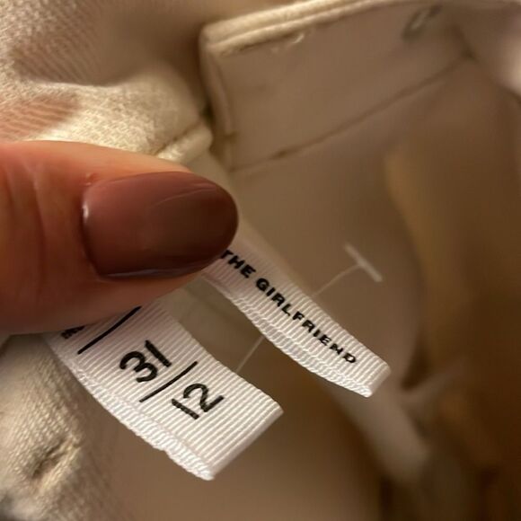 LOFT Women's Cream Jeans - Picture 5 of 5